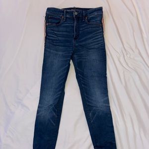 Abercrombie & Fitch bluejeans with side detail